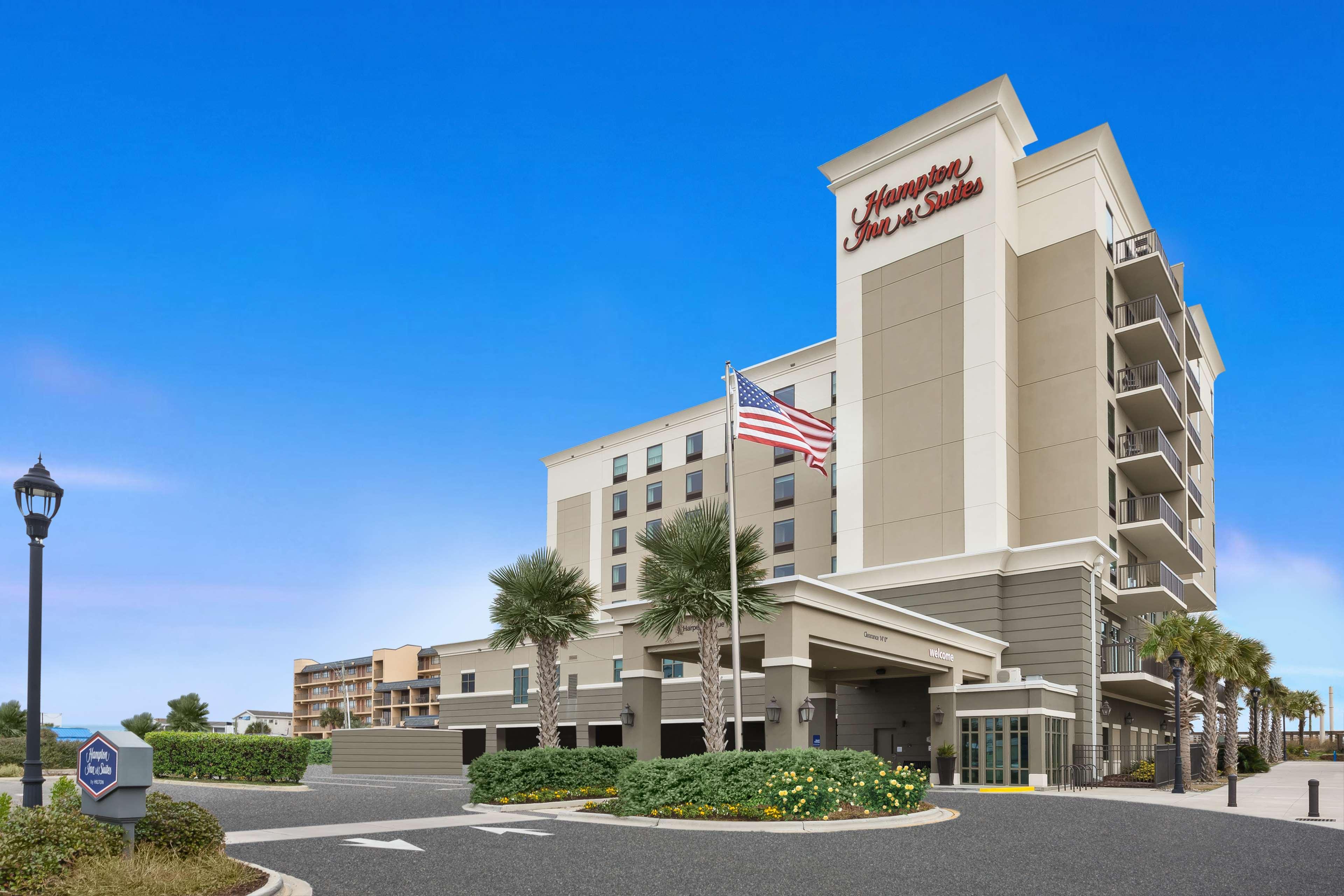 Hampton Inn & Suites By Hilton Carolina Beach Oceanfront Экстерьер фото