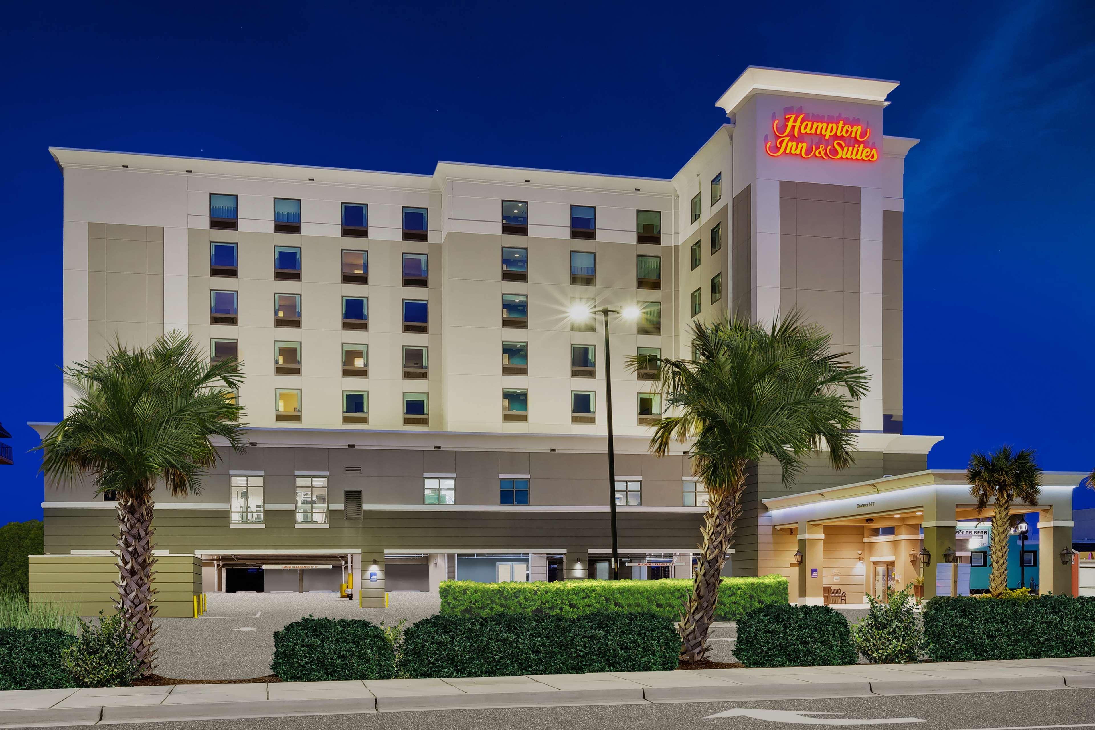 Hampton Inn & Suites By Hilton Carolina Beach Oceanfront Экстерьер фото