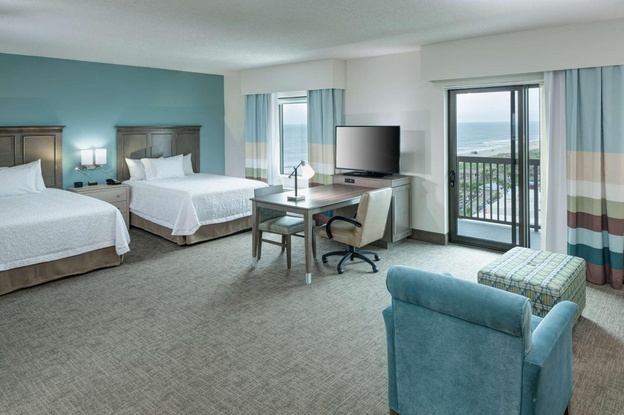 Hampton Inn & Suites By Hilton Carolina Beach Oceanfront Экстерьер фото
